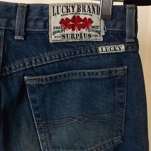 Lucky Dungarees Womens "LUCKY YOU Zipper' Jeans Size 8 /29 Girls High Rise Blue